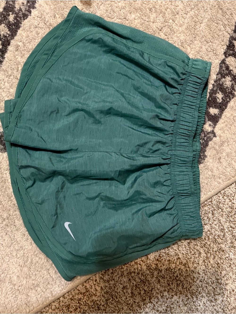 Nike Dark Green Women's Athletic Shorts